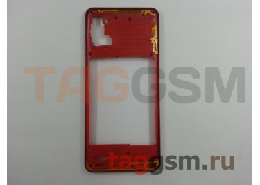 Средняя часть корпуса для Samsung SM-A315 Galaxy A31 (красный)