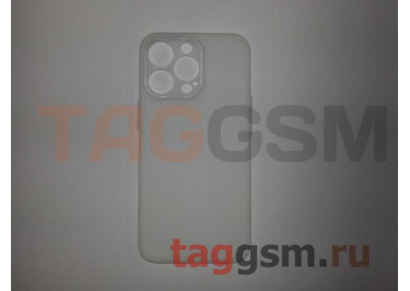 Задняя накладка для iPhone 13 Pro (силикон, прозрачная, матовая) HOCO