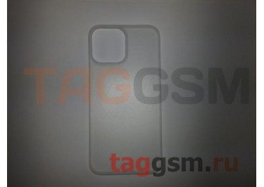 Задняя накладка для iPhone 13 Pro Max (силикон, матовая, прозрачная (Thin)) HOCO