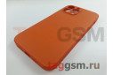 Задняя накладка для iPhone 13 Pro Max (силикон, матовая, оранжевая) HOCO