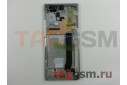 Дисплей для Samsung  SM-N985 / N986 Galaxy Note 20 Ultra 5G + тачскрин + рамка + фронтальная камера (белый), ОРИГ100%