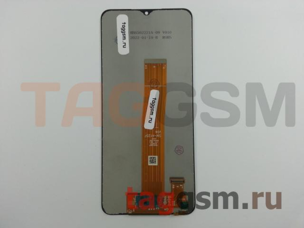 Дисплей для Samsung SM-A125 Galaxy A12 (2020) + тачскрин (черный)