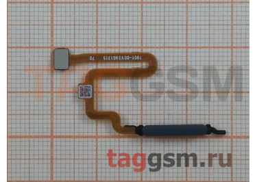 Шлейф для Xiaomi Redmi Note 11 5G + сканер отпечатка пальца (серый)