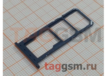 Держатель сим для Samsung A035 Galaxy A03 (2021) (синий)
