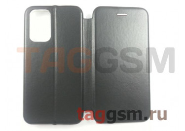 Сумка футляр-книга для Samsung A33 / A336 Galaxy A33 (2022) (экокожа, с силиконовым креплением, на магните, черная (PREMIUM)) Faison