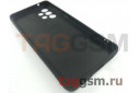 Задняя накладка для Samsung A33 / A336 Galaxy A33 (2022) (силикон, матовая, черная (Mate)) Faison