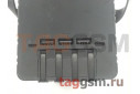 Портативное зарядное устройство (Power Bank) (Kin Vale V4022-12, 3USB выхода, Type-C, microUSB) (4 встроенных кабеля USB,Lightning,Type-C,microUSB) Емкость 120000mAh (черный)