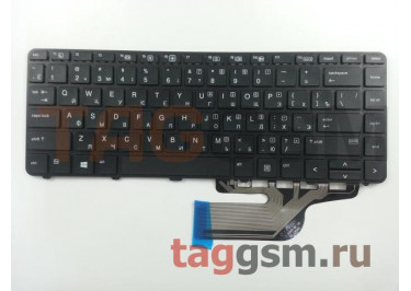 Клавиатура для ноутбука HP ProBook 640 G2 / 645 G2 / 640 G3 / 645 G3 (горизонтальный Enter) (черный) с рамкой
