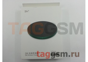 Беспроводное зарядное устройство Xiaomi Zmi Wireless Charger QC 2.0 (Alcantara) (WTX11) (black / green)