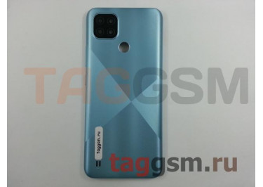 Задняя крышка для Realme C21 (RMX3201) (синий)