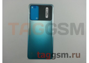 Задняя крышка для Xiaomi Poco M4 Pro 5G (синий)