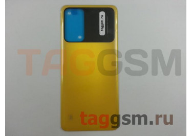 Задняя крышка для Xiaomi Poco M4 Pro 5G (желтый)