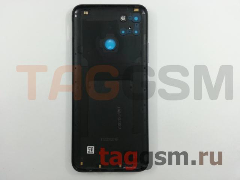 Задняя крышка для Realme C21Y (RMX3261 / RMX3263) (черный)