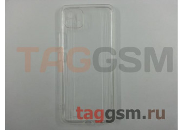 Задняя накладка для Realme C11 (2021) (силикон, с защитой камеры, прозрачная) техпак