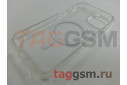Задняя накладка для iPhone 14 (прозрачная, с магнитом) MagSafe
