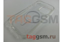 Задняя накладка для iPhone 14 Pro (прозрачная, с магнитом) MagSafe