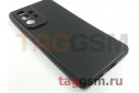 Задняя накладка для Samsung A53 5G / A536 Galaxy A53 (2022) (силикон, с защитой камеры, черная) Rock