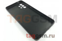 Задняя накладка для Samsung A73 / A736 Galaxy A73 5G (2022) (силикон, с защитой камеры, черная) Rock
