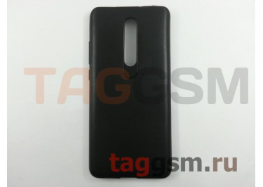 Задняя накладка для Xiaomi Redmi K20 / K20 Pro / Mi 9T / Mi 9T Pro (силикон, черная) Rock