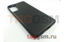 Задняя накладка для Samsung G991 Galaxy S21 (2021) (силикон, черная) Rock