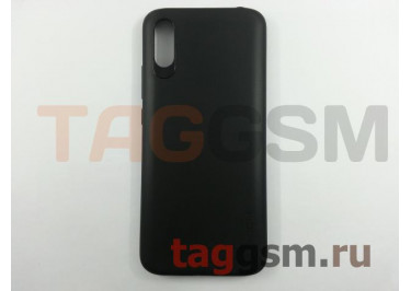 Задняя накладка для Xiaomi Redmi 9A (силикон, черная) Rock