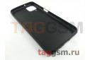 Задняя накладка для Samsung A12 / A125F Galaxy A12 (2021) (силикон, черная) Rock