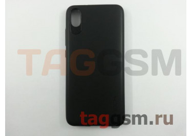 Задняя накладка для Xiaomi Redmi 7A (силикон, черная) Rock