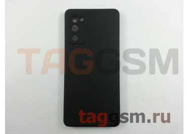 Задняя накладка для Samsung G780 Galaxy S20 FE (силикон, с защитой камеры, черная (Full Case))