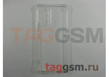 Задняя накладка для Samsung A53 5G / A536 Galaxy A53 (2022) (силикон, с защитой камеры, прозрачная (Full TPU Case)) Armor series