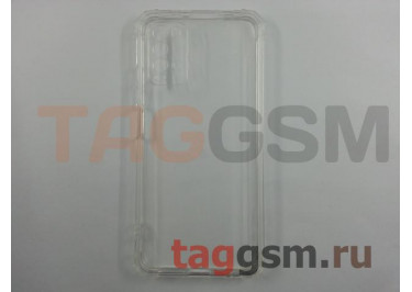 Задняя накладка для Xiaomi Redmi 9T / Redmi 9 Power / Redmi Note 9 4G (силикон, с защитой камеры, прозрачная (Full TPU Case)) Armor series