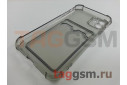 Задняя накладка для iPhone 11 (силикон, с защитой камеры, с визитницей, прозрачно-черная (Full TPU Case)) Armor series