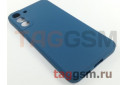 Задняя накладка для Samsung S906B Galaxy S22 Plus 5G (2022) (силикон, с защитой камеры, синий космос (Full Case))