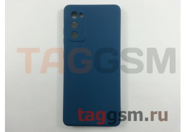 Задняя накладка для Samsung G780 Galaxy S20 FE (силикон, с защитой камеры, синий космос (Full Case))