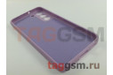 Задняя накладка для Samsung S901B Galaxy S22 5G(2022) (силикон, с защитой камеры, лиловая (Full Case))