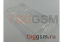 Задняя накладка для Samsung S901B Galaxy S22 5G(2022) (силикон, с защитой камеры, с визитницей, прозрачная (Full TPU Case)) Armor series