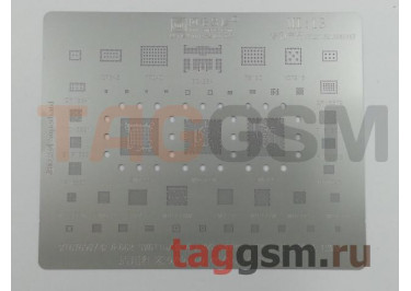 Трафарет BGA для Xiaomi MT6769V / 662-SM6115 / 750G-SM7225 / 9 / NOTE9 4G / NOTE9 PRO (MI:13) AMAOE