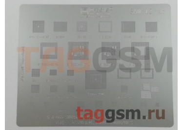 Трафарет BGA для Samsung 865 / SM8250 / Exynos990 / S20 / G988U / G988B / BR (SAM:12) AMAOE