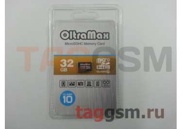 Micro SD 32Gb OltraMax Class 10 без адаптера SD
