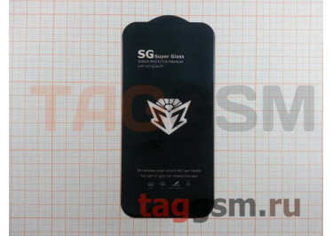 Пленка / стекло на дисплей для iPhone 14 Pro (Gorilla Glass) 9D (черный) SG, техпак