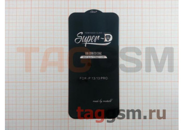 Пленка / стекло на дисплей для iPhone 13 / 13 Pro / 14 (Gorilla Glass) SUPER-D 5D (черный) Mietubl