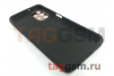 Задняя накладка для Samsung A13 / A135F Galaxy A13 (2022) (силикон, экокожа, матовая, черная (Graceful)) Faison