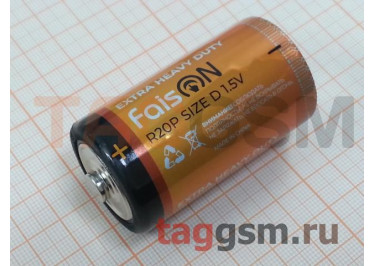 Элементы питания R20-2BL (батарейка,1.5В) Faison Extra