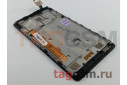 Дисплей для Lenovo A6010 / A6010 Plus + тачскрин + рамка (черный) (телефон), ориг