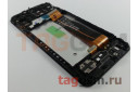 Дисплей для Samsung  SM-A137 / A135 Galaxy A13 4G (2022) + тачскрин + рамка (черный), ОРИГ100%