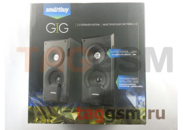 Акустическая система Smartbuy GIG Black (2.0 / 20Вт / USB)