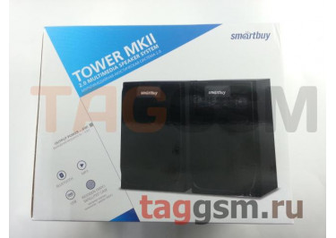 Акустическая система Smartbuy TOWER MKII Black (2.0 / 6Вт / USB / Bluetooth)
