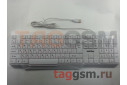 Клавиатура проводная Smartbuy мультимедийная с подсветкой 333 USB White (SBK-333U-W)
