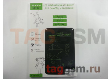 Графический планшет для рисования 10.5 Maxvi MGT-02 (черный)