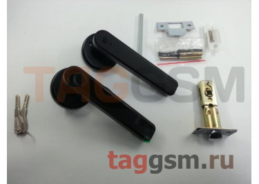 Умный дверной замок Smart Door Lock (Z2-TY-1) со сканером отпечатка пальца (с врезным механизмом) (black)
