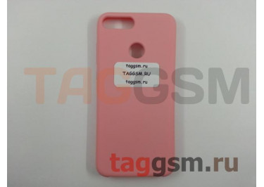 Задняя накладка для Huawei Honor 9 Lite (силикон, розовая), ориг